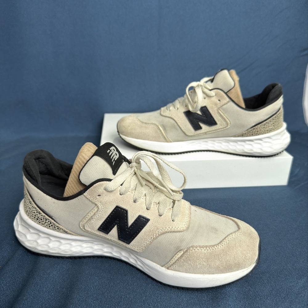 New Balance Fresh Foam X70 Women 8.5 Beige White Cheetah WSX70THA